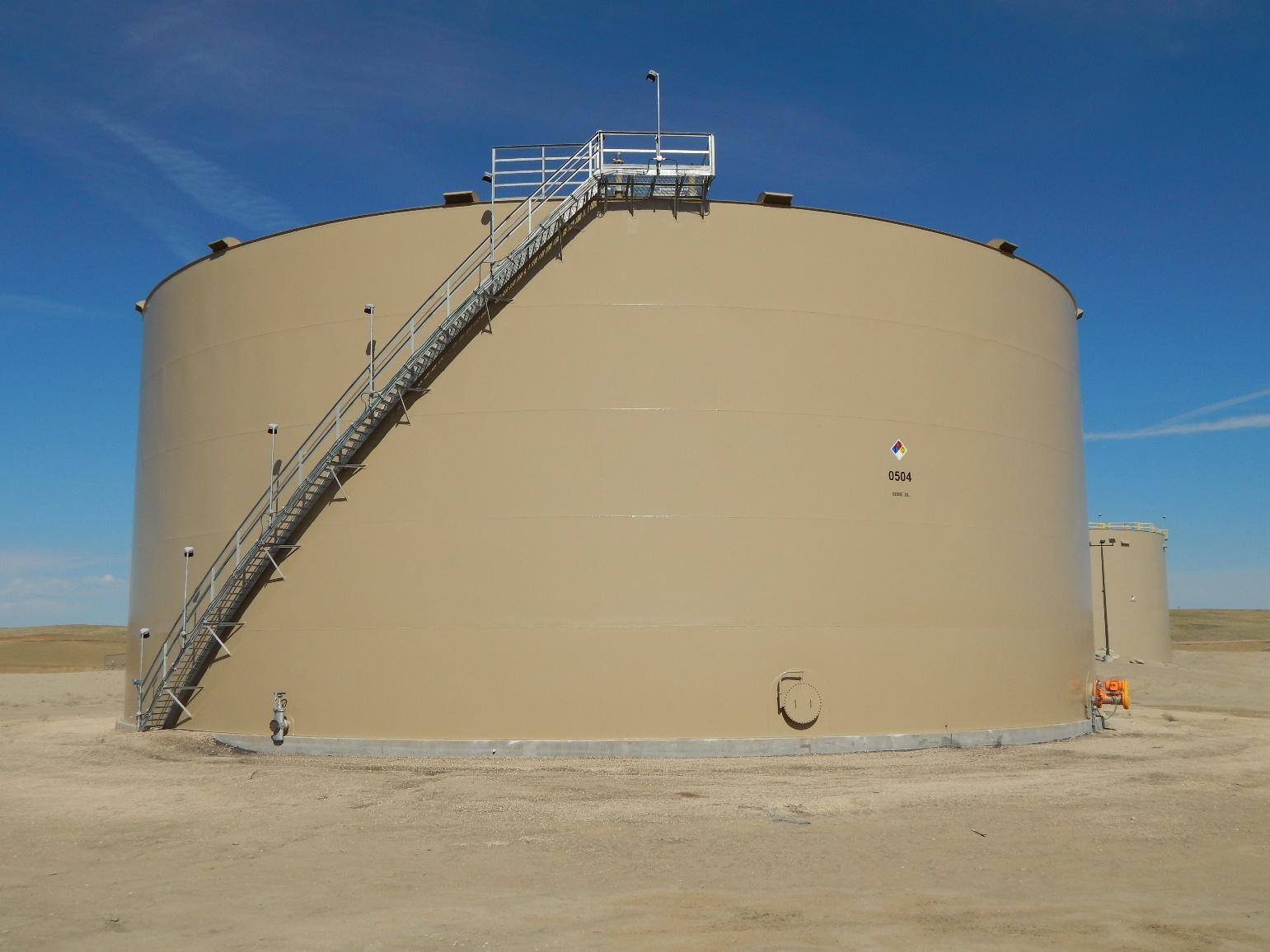 Welded Cone Roof Tank with Internal Steel Floating Roof - ATEC